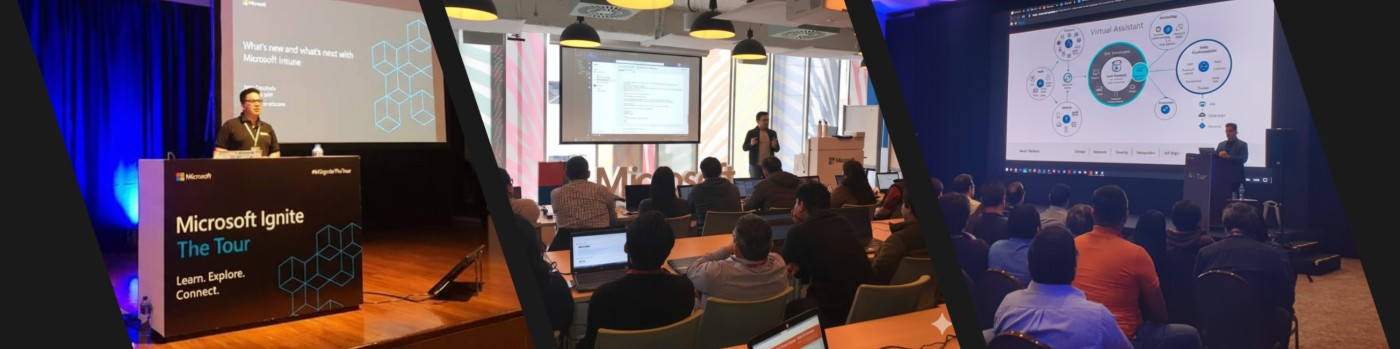 Jorge Castañeda en Microsoft Ignite The Tour y sesiones de comunidad
